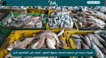 تغيرات جديدة في أسعار السمك بسوق العبور.. تعرف على التفاصيل الآن!